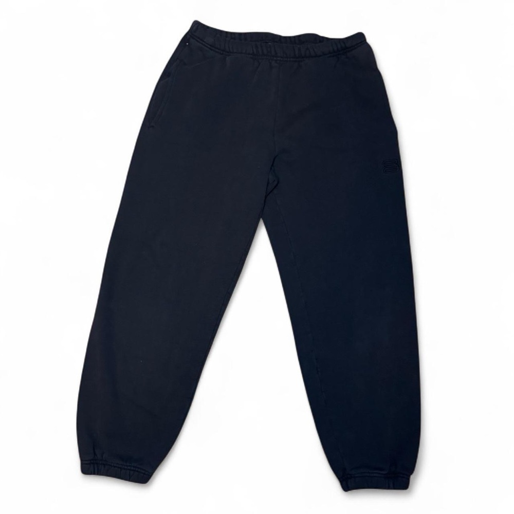 Aritzia SuperWorld TnA Baggy 90s Style Casual Washed Black Sweatpants — SMALL - Picture 3 of 8